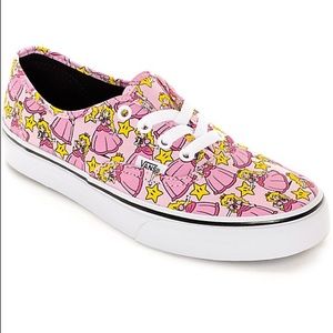 Vans x Nintendo Authentic Princess Peach Shoes